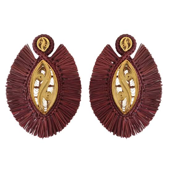 ARETES FARAONA NATTIVA MORADO