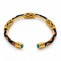 BRAZALETE LIMA ONIX -PIEDRA TURQUESA