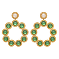 GARDENIA BUBBLE MAXIE EARRINGS VERDE