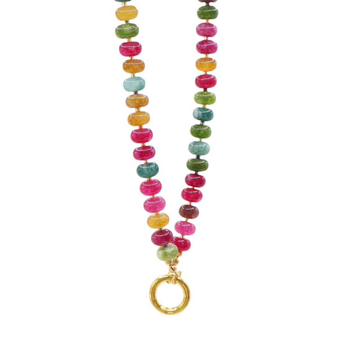 COLLAR MINI MOROCCO COLORFULL CON ARO