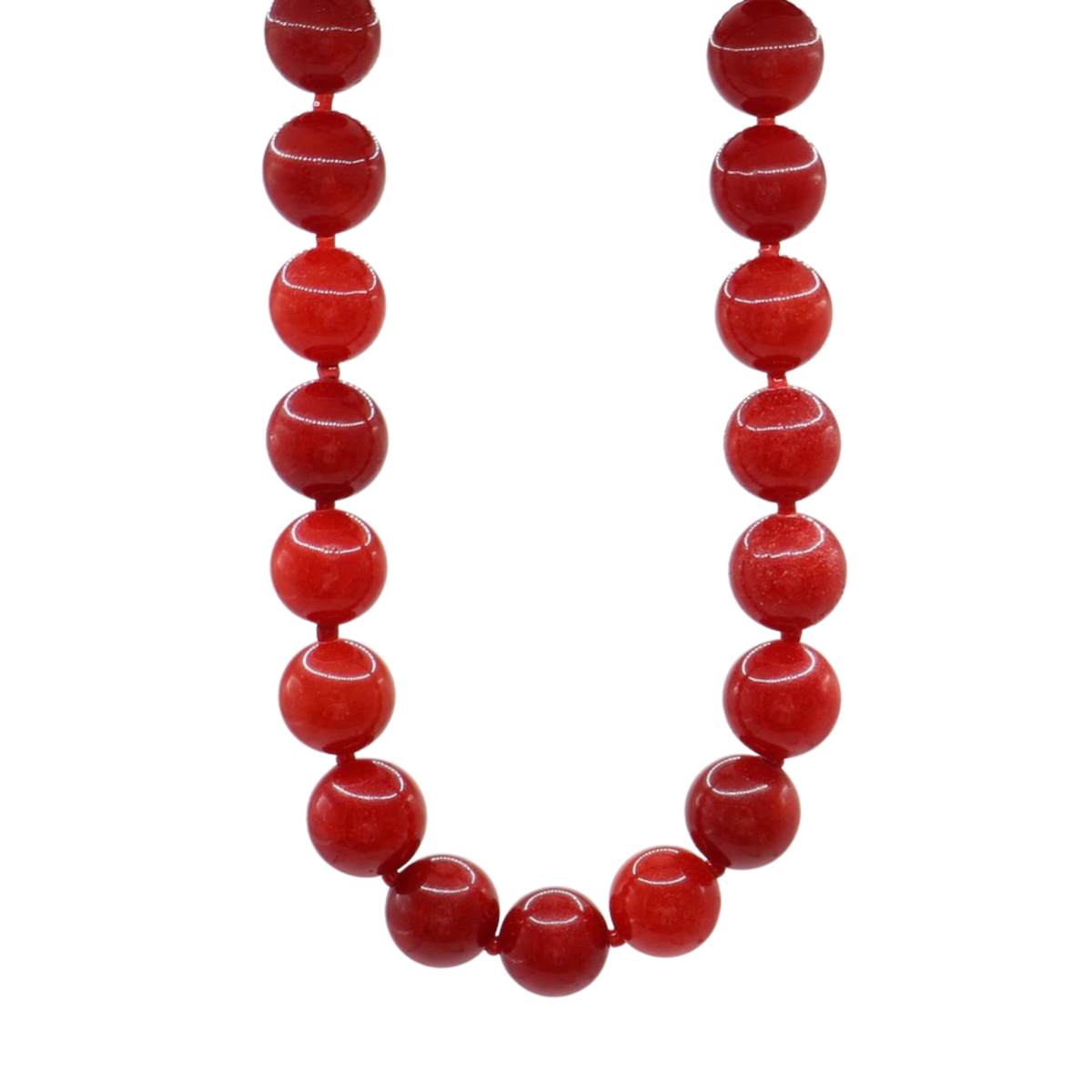COLLAR MOROCCO GRANDE ROJO