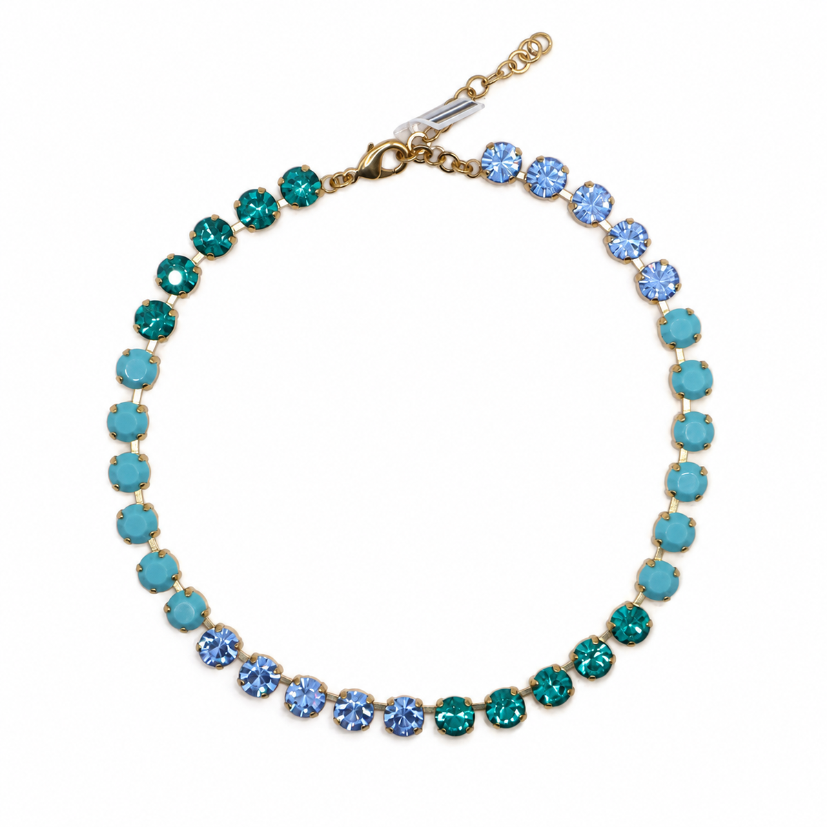 COLLAR SHINE MIX AZUL