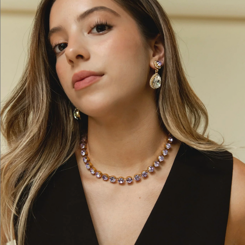 COLLAR SHINE LAVANDA -G