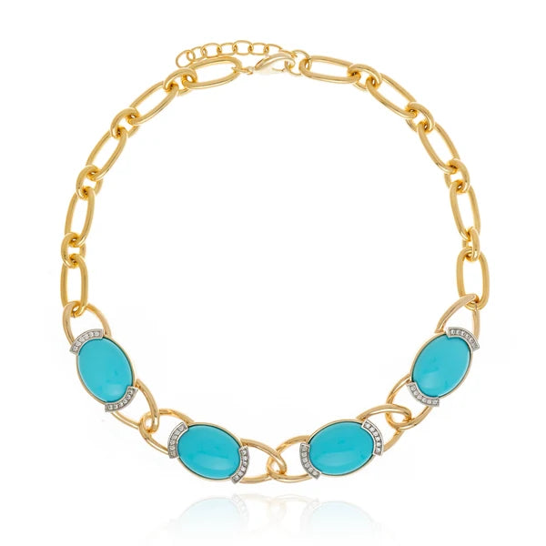 COLLAR SPLENDORE TURQUOISE
