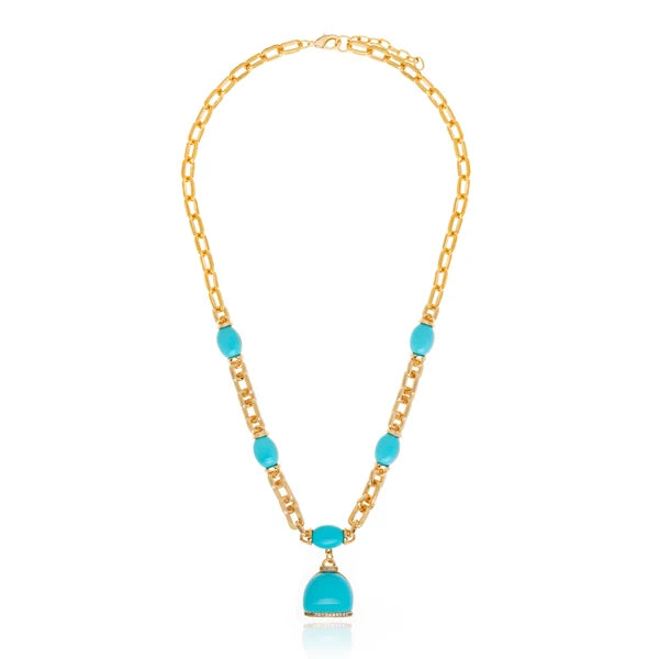 COLLAR CAPRI TURQUOISE