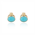 ARETES CAPRI TURQUESA