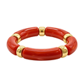 PULSERA BAMBU -NARANJA