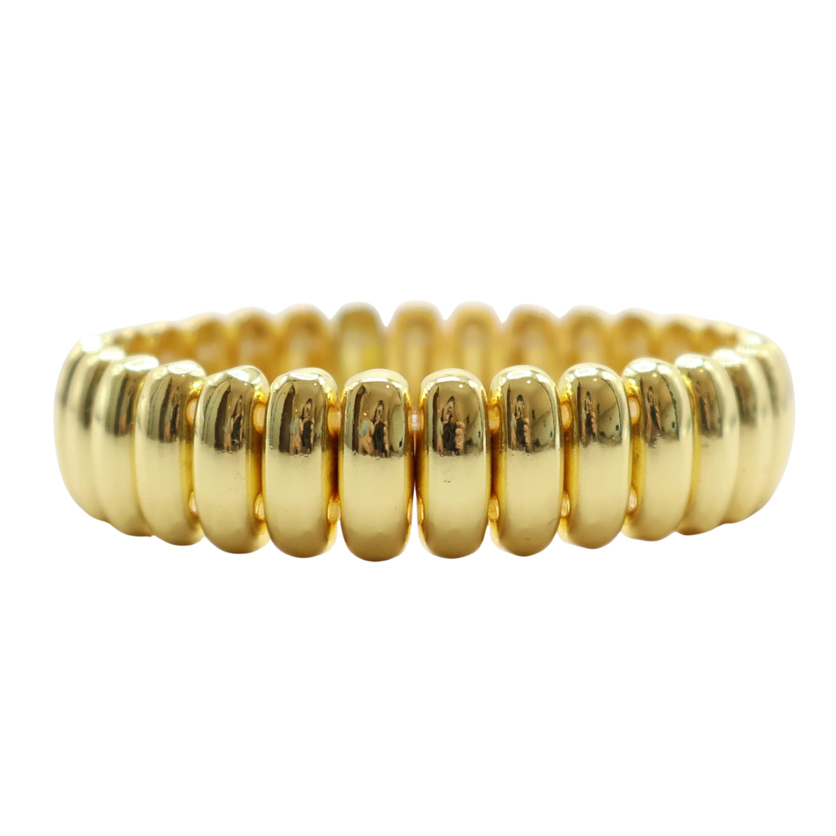 PULSERA BULLETS GOLD
