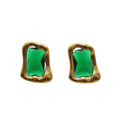 ARETES SAMIRA CRISTAL VERDE