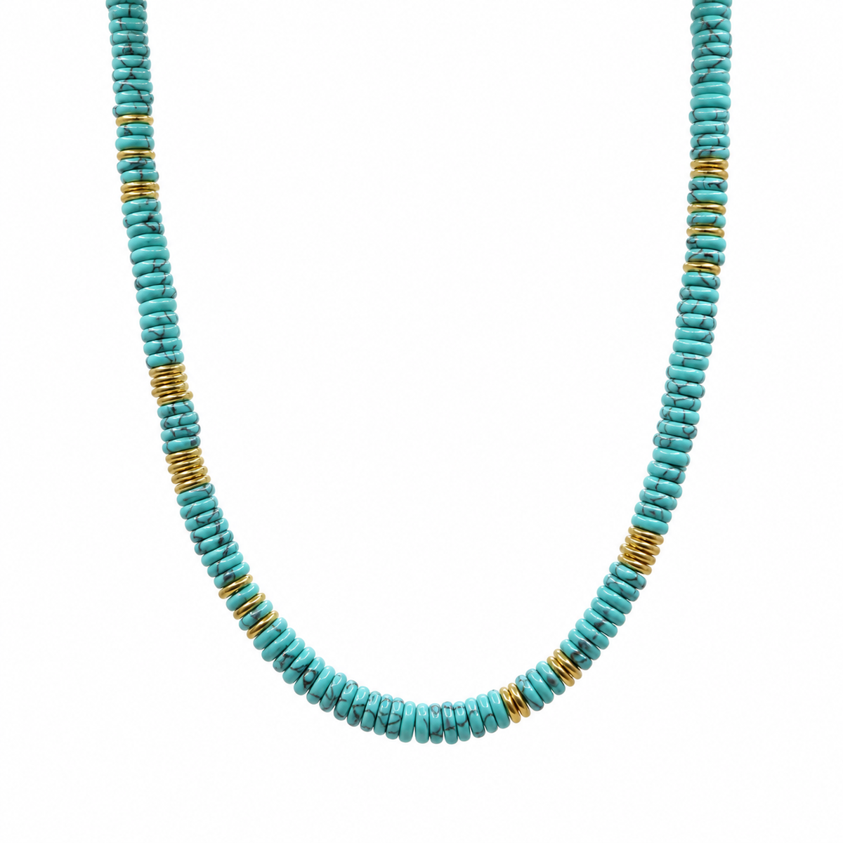 COLLAR MARRUECOS MIX TURQUESA