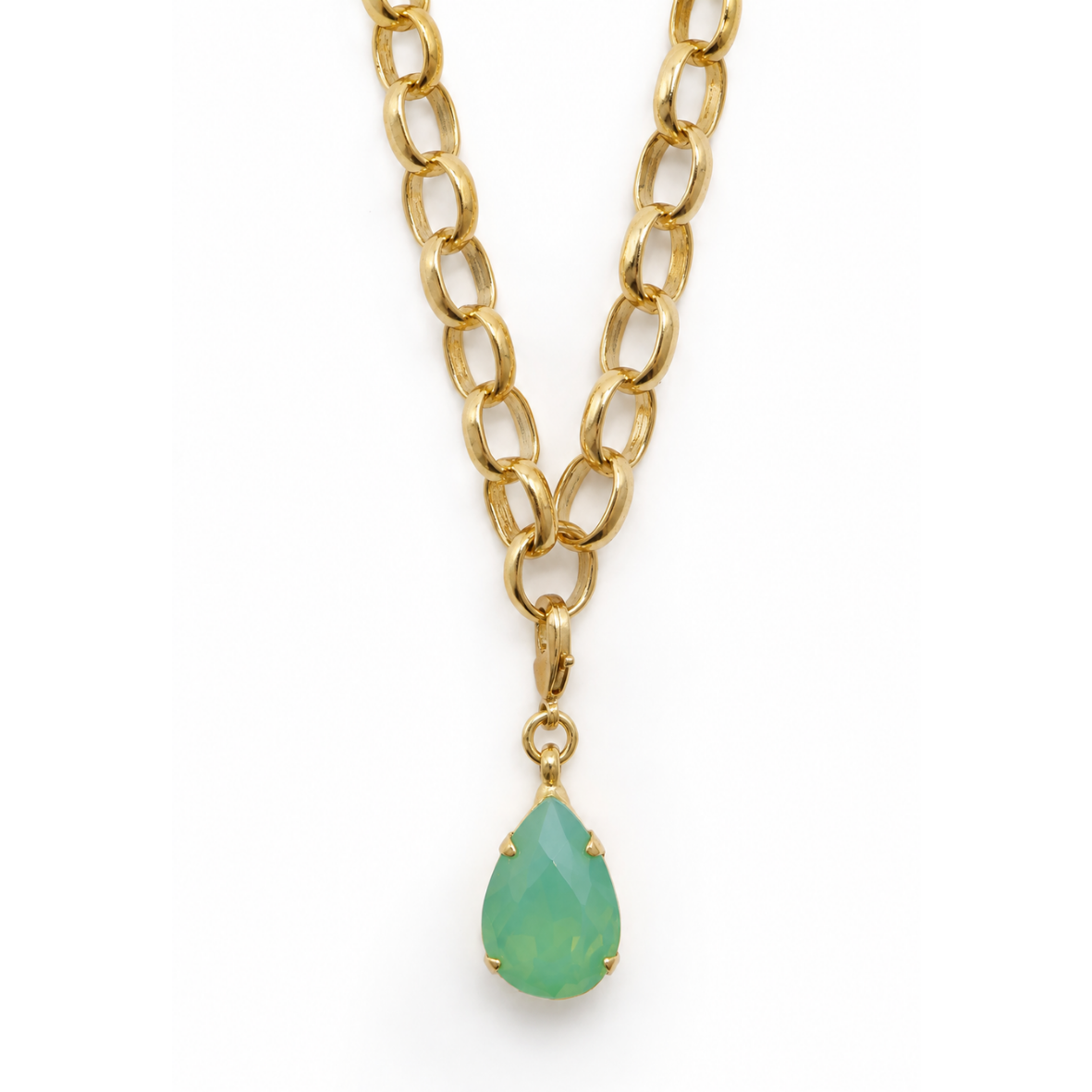 COLLAR DROP CHARM PACIFIC OPAL