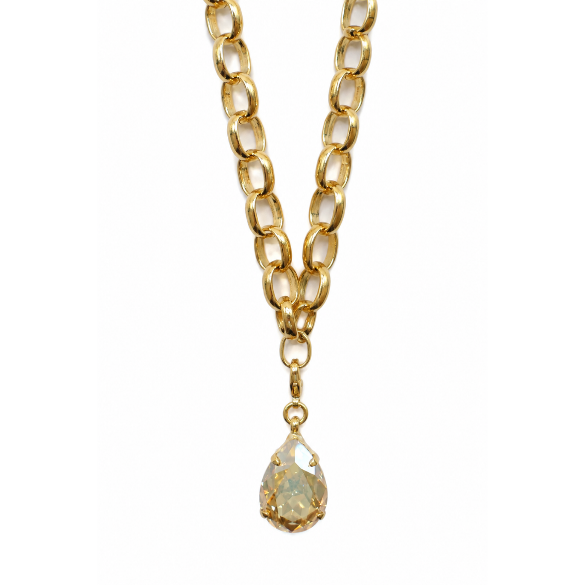 COLLAR DROP CHARM GOLD