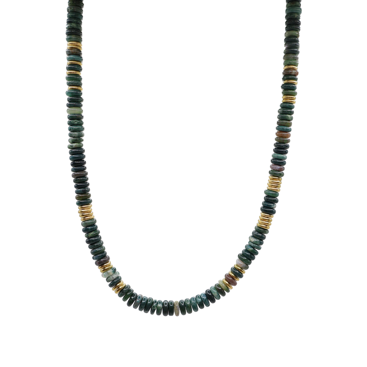 COLLAR MARRUECOS MALAQUITA