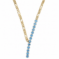 COLLAR SHINING CRISTAL AZUL