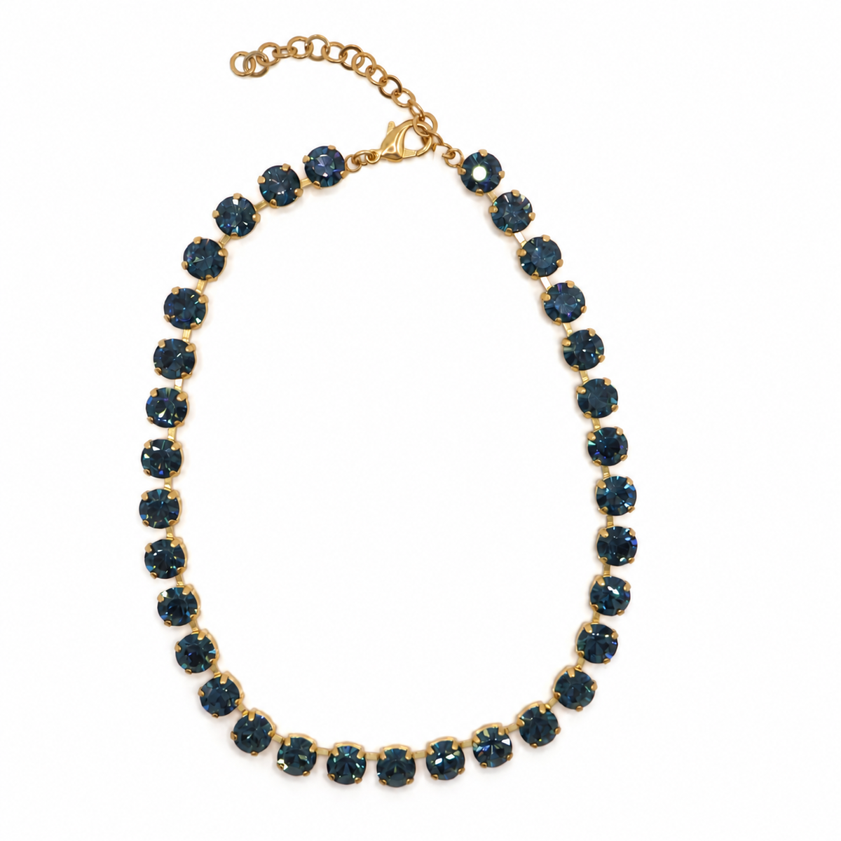 COLLAR SHINE AZUL MARINO