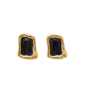ARETES SAMIRA CRISTAL NEGRO