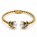 BRAZALETE CON NEGRO Y PERLA