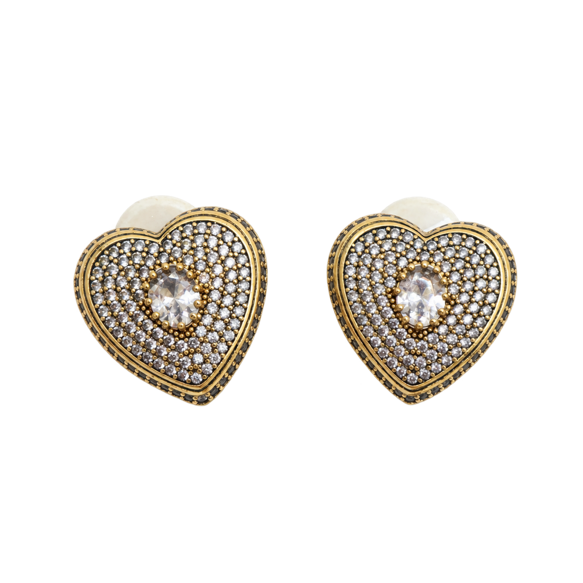 ARETES BOLDE GAZE CORAZON