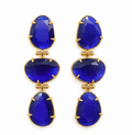 ARETES MARCIA -AZUL REY