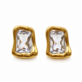 ARETES SAMIRA CRISTAL CLEAR