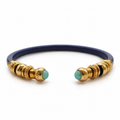 BRAZALETE SARI NAVY AROS - AQUAMARINA