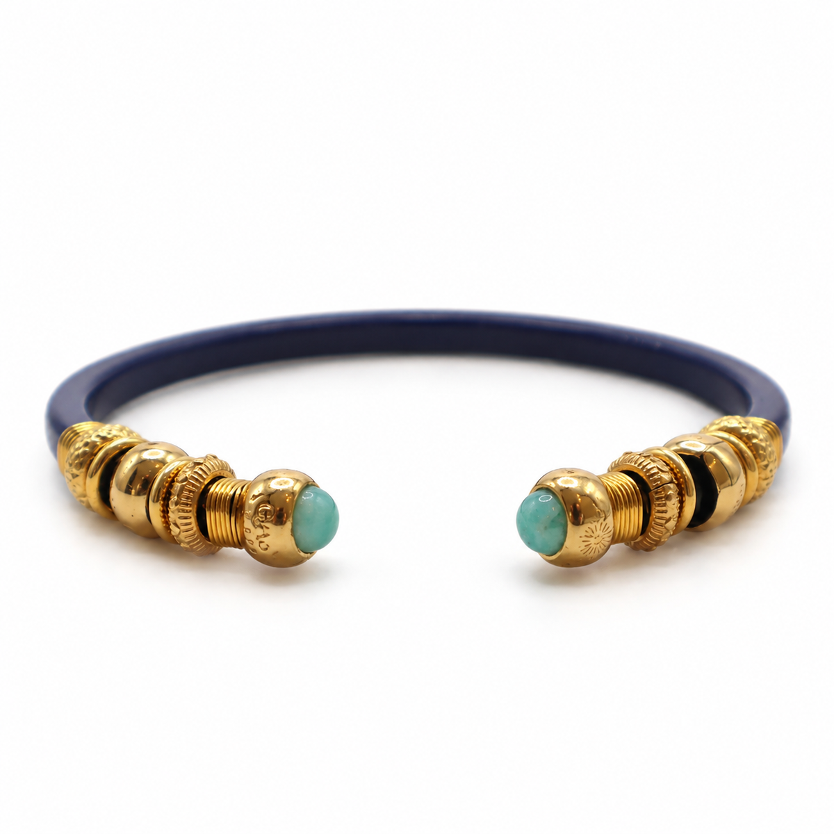 BRAZALETE SARI NAVY AROS - AQUAMARINA