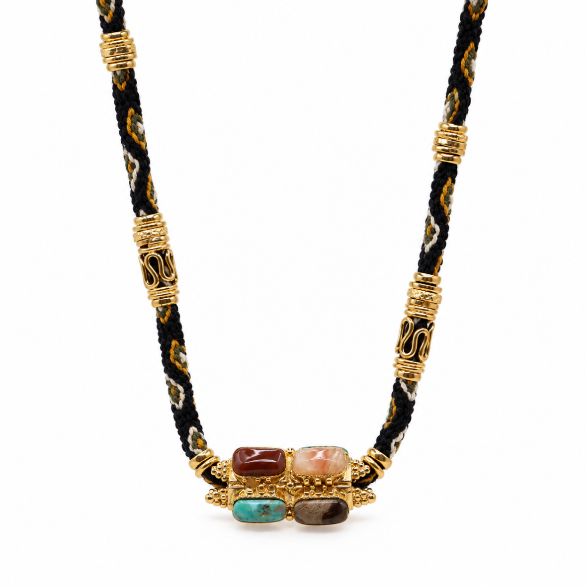 COLLAR LIMA NEGRO