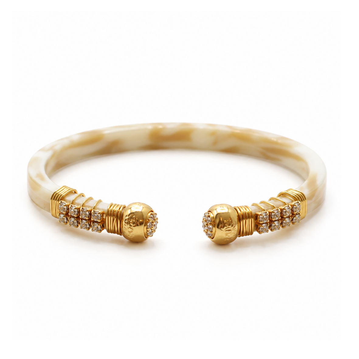 BRAZALETE SARI IVORY -CRYSTAL