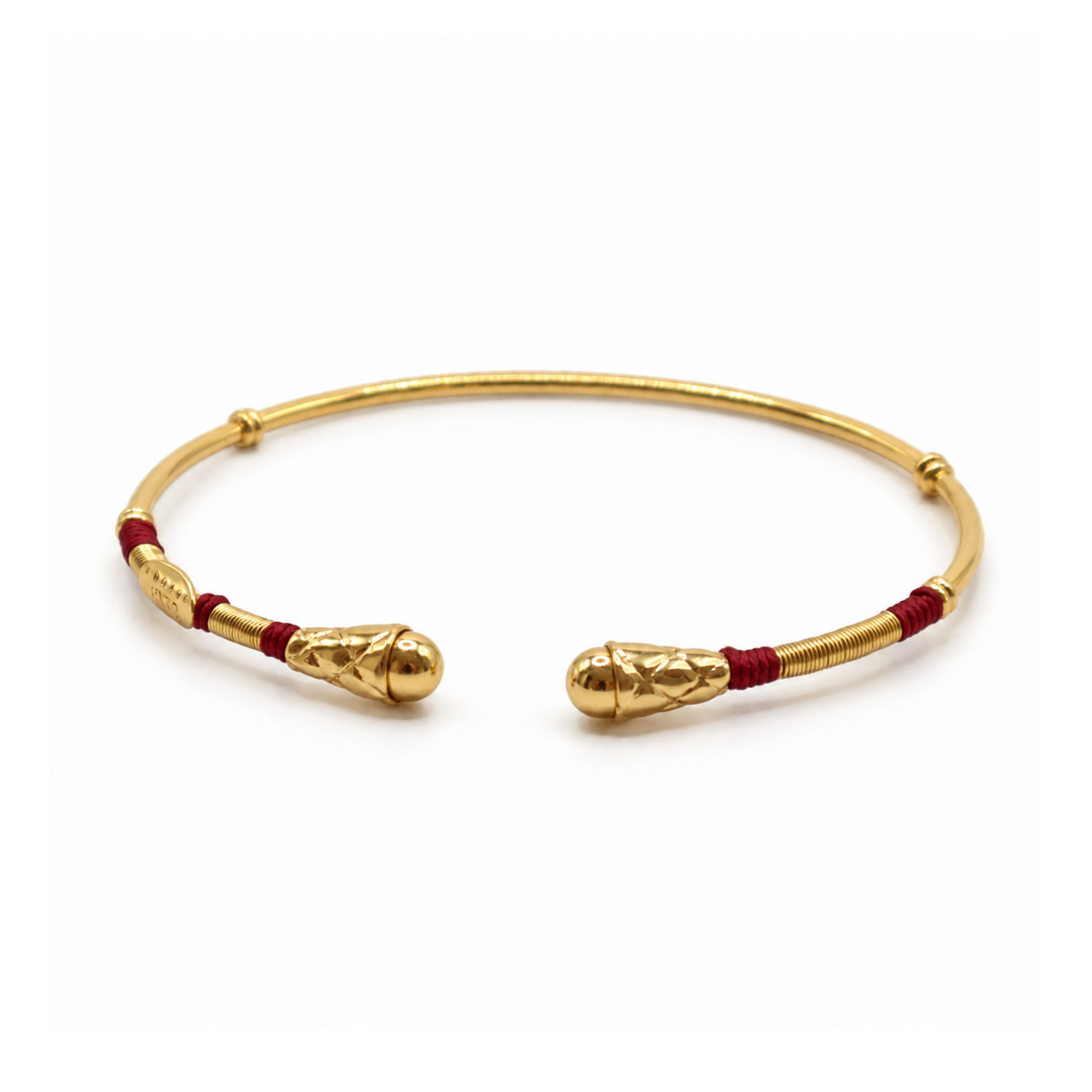 BRAZALETE EPIQUE GOLD -ROJO QUEMADO