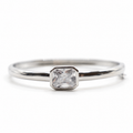 BRAZALETE CERRADO BAGUETTE SILVER