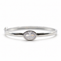 BRAZALETE CERRADO CIRCULAR SILVER