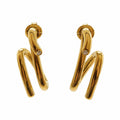 ARETES TORCIDOS GOLD