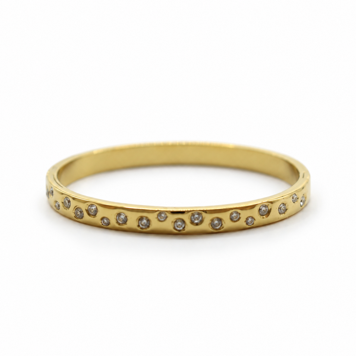 BRAZALETE CERRADO PUNTOS ZIRCONIAS