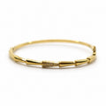 BRAZALETE CERRADO BAMBOO GOLD
