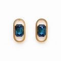 ARETES AURA CRISTAL AZUL