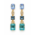 ARETES ROSIE - AZUL