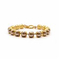 PULSERA PERLAS ROSA