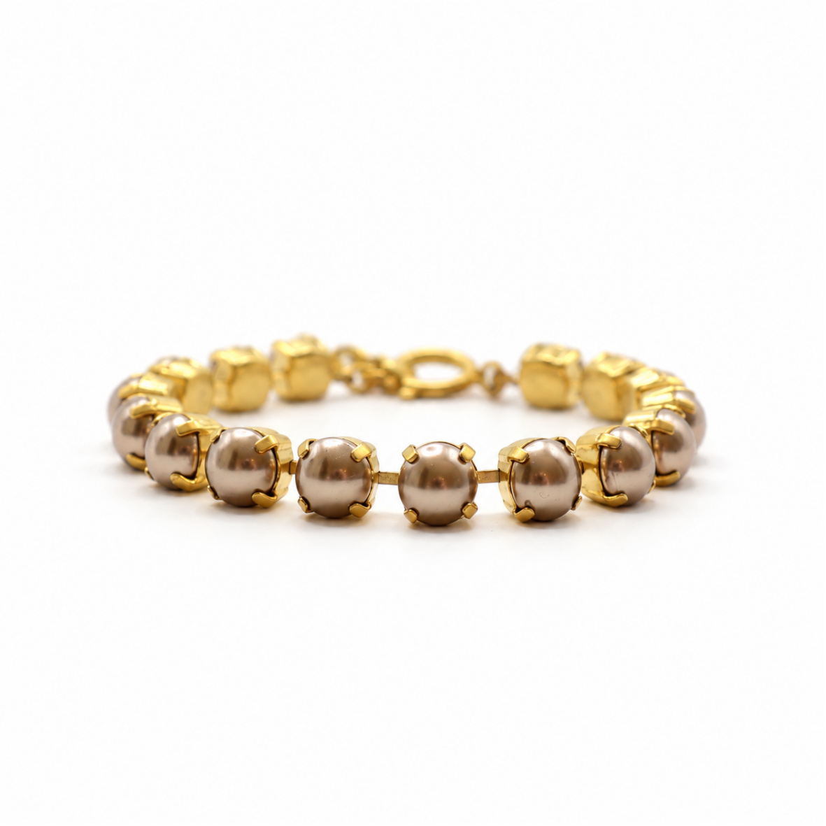 PULSERA PERLAS ROSA