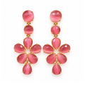 ARETES FLOR - ROSA