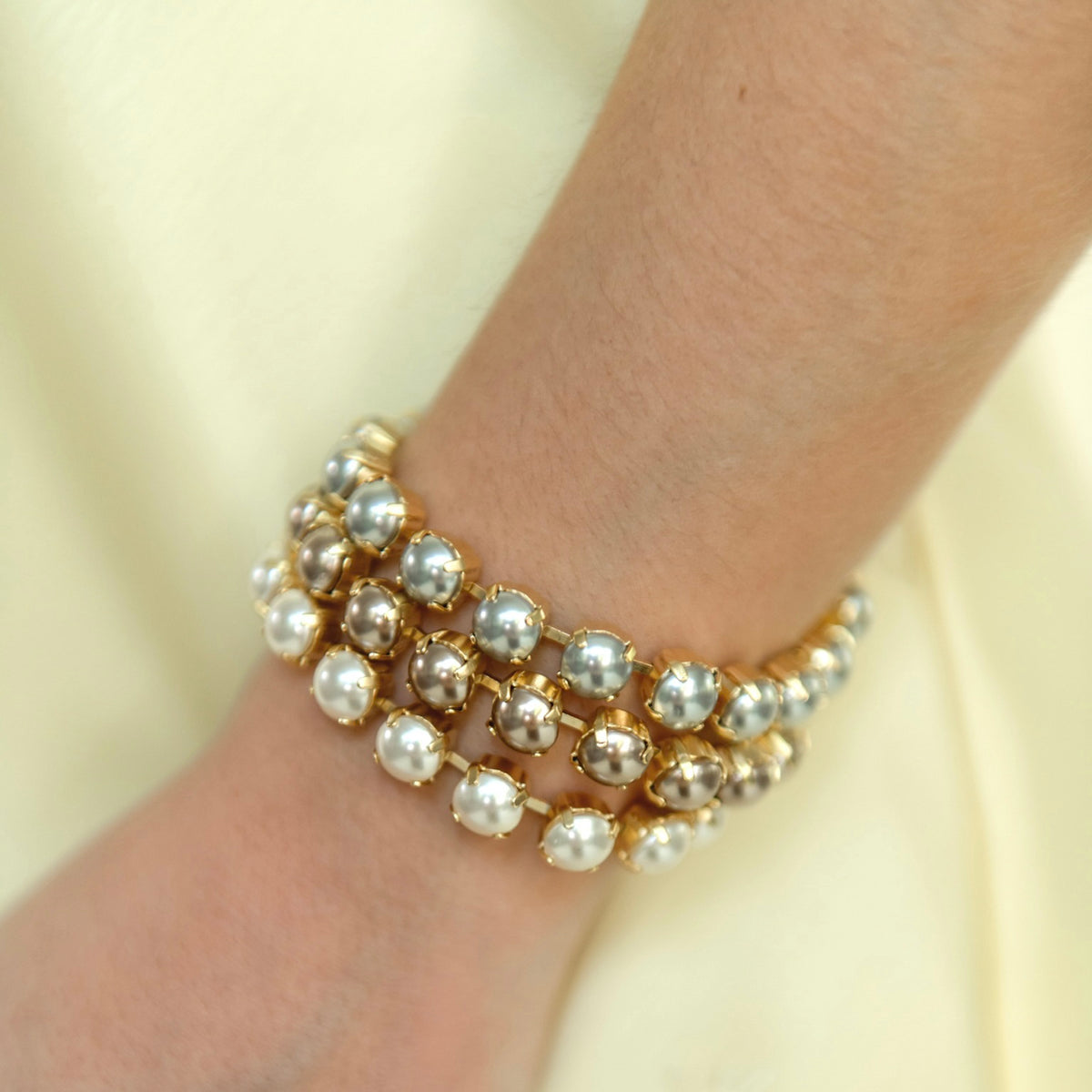 PULSERA PERLAS ROSA