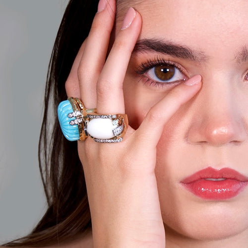 ANILLO AURA  TURQUOISE