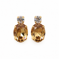 ARETES OVAL TWINKLE GOLD