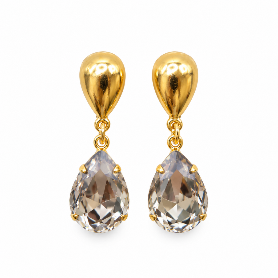 ARETES TEARDROP GRAY