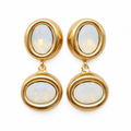 ARETES GLORY BLANCO TORNASOL