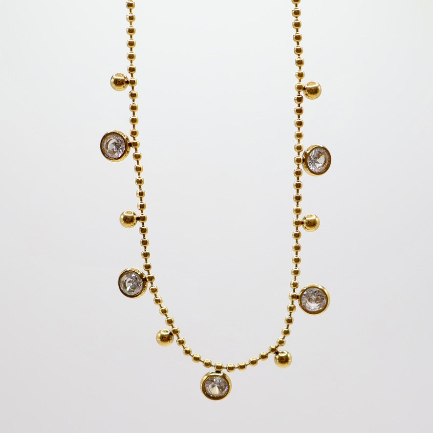 CADENA ITALY CINCO ZIRCONIAS CLEAR