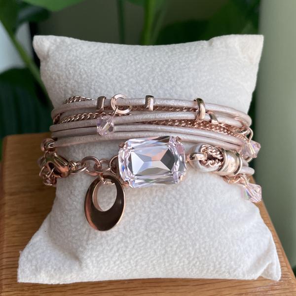 PULSERA ENROLLABLE MELISSA GOLD ROSE