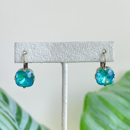 ARETES DAYLIGHT AZUL CARIBE TORNASOL -D