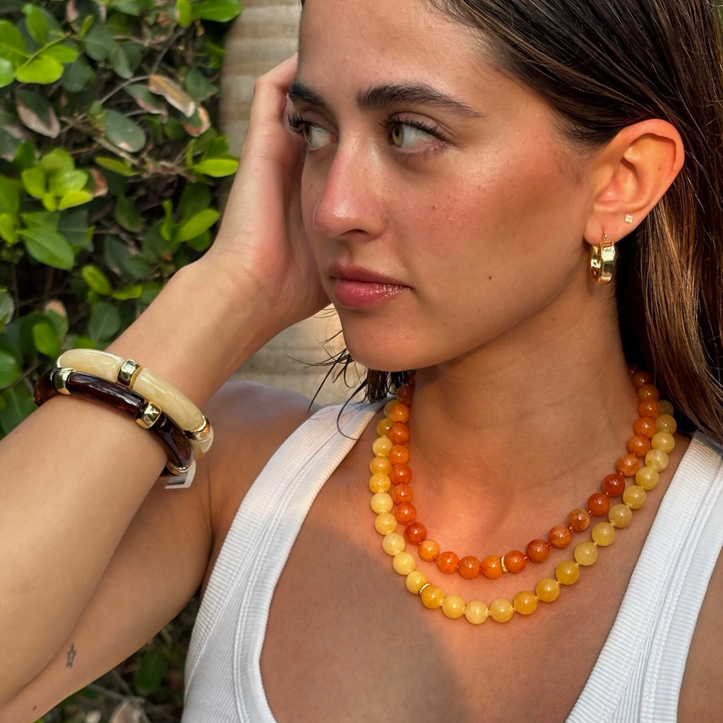 COLLAR MOROCCO AMARILLO