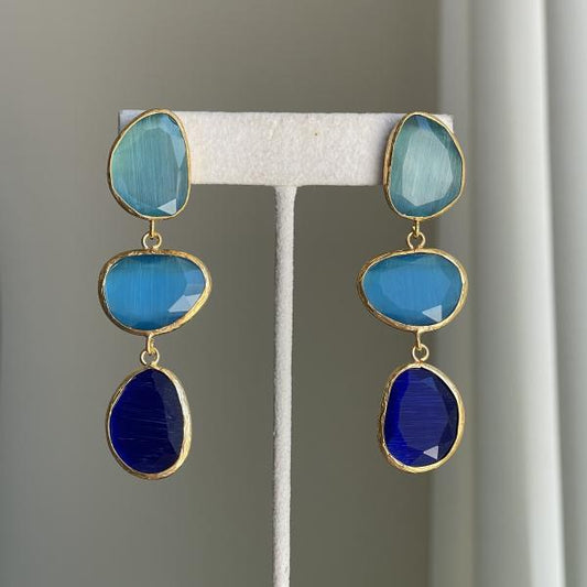 ARETES CANDY AZUL