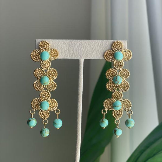 ARETES ARABIA RHAPSODY TRIO TURQUESA